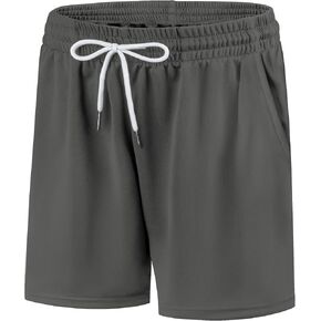 Boys Athletic Shorts Mesh Basketball Soccer Shorts Breathable Quick Dry Running Gym Activewear for Kids Youth 6-16 Years