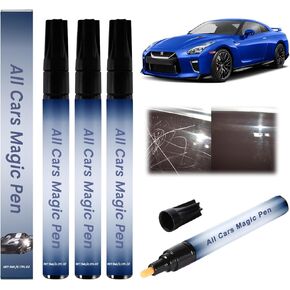 3PCS All Cars Magic Pen,Car Scratch Repair Pen Set, Quick Fix for Scratches and Paint Damage,Fits All Car Colors