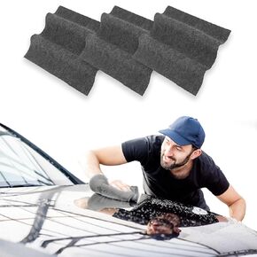 Nano Sparkle Cloth Car Scratch Remover - Advanced Nano Scratch Fix Tool - Easily Removes Small Scratches, Swirls, Residue & Water Spots - Restores Car Paint to Original, Like-New Shine 3Pcs