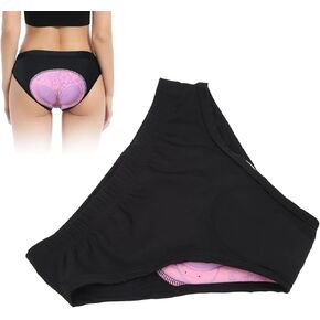 HEEPDD Women Underwear, 3D Padded Cycling Underwear Shorts Shorts Cycle Biking Riding Undershorts for Mountain Biking (L)