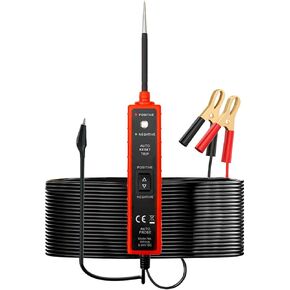 CMTOOL Power Circuit Probe Tester 6V-24V DC Test Light, Automotive Circuit Tester Car Short Finder, Component Activation, Polarity Identify, Overload Protection