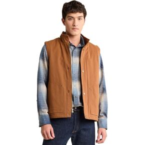 PENDLETON Men’s Pine Grove Canvas Vest with Wool Blend Lining