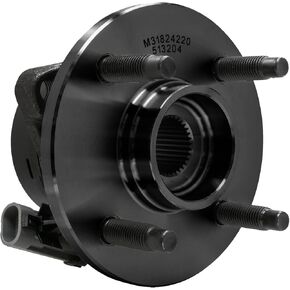 PB513204 Front Premium Premium Coated Wheel Assembly & Hub Assembly for 2003-2010 Saturn Ion/Chevrolet Cobalt/Pontiac Pursuit ، G5 ، G4
