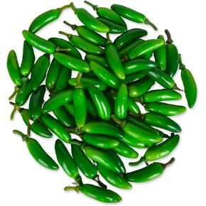 60pcs محاكاة الحياة الاصطناعية النابضة بالفلفل الحار المزيف الخضار الأحمر الفلفل الأخضر الصفراء لزينة المطبخ المنزل (متعدد الألوان) in Kuwait