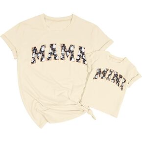 Halloween Mommy and Me Matching Outfit Mama and Mini Shirts Fall Mommy and Me Tees Halloween Family Matching Shirt