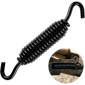 دراجة نارية ربيع ، OEM 49725-07 استبدال ، فولاذ عالي الكربون الوقوف الوقوف التوافق مع انزلاق الطريق ، انزلاق الشارع ، إلكترا جليد (أسود)