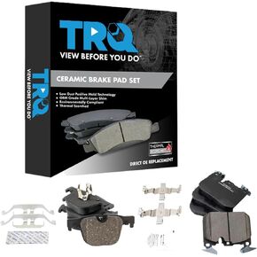TRQ Brake Pads Ceramic Compatible with 12-20 BMW