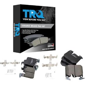 TRQ Brake Pads Ceramic Compatible with 12-21 BMW