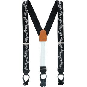 Trafalgar Guardian of Freedom Tribal Dragon Silk Button End Braces