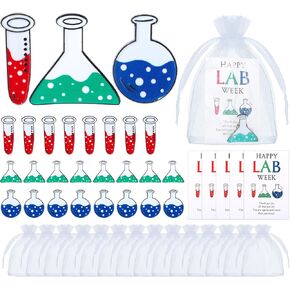 هدايا أسبوع Yinkin Lab 2025 Science Science Medical Medical Medical Frabel Pin Complatory Chemistry Chemistry حفلة عيد ميلاد مفضلة