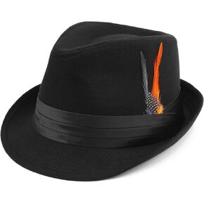 Classic Unisex Trilby Fedora Hat