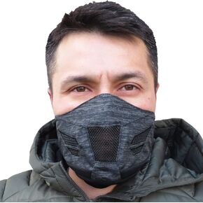 Grace Folly Neoprene Winter Half Face Mask- Ski, Snowboarding, Motorcycle. with Air Vents.