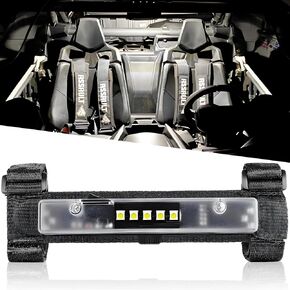 UTV Interior Dome Light Universal Roll Bar Mount LED لـ UTV ATV Polaris RZR Can -Am Ranger Pioneer Talon Yamaha Kawasaki Off -Road - White/Green