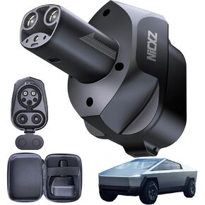 4in1 CCS&J1772 to Tesla/Cybertruck (NACS) Adapter, Fast Charge for Tesla Model 3,S,X,Y,Cybertruck at CCS1 DC Supercharger or AC J1772 Charging Station, Fit for Level 1/2/3 Chargers