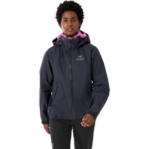 arc'teryx beta ar السترة النسائية | مقاوم للماء ، مقاوم للرياح غور غور برو شل الشتاء للسيدات مع غطاء محرك السيارة للاستخدام الجولة