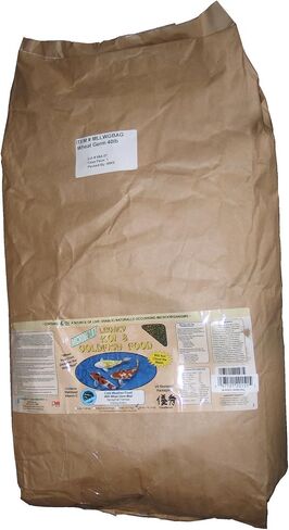 Microbe-Lift Mllwgsm الطقس البارد العائم الكريات الأسماك مع جرثومة القمح للبرك وحدائق المياه والنافورات ، للسمك الذهبي الحية و Koi ، 12 أوقية in Kuwait