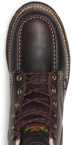 Thorogood 1957 Flyway 6" Waterproof Moc Toe Hunting Boots for Men - Premium Full-Grain Leather with Slip-Resistant Heel Outsole and Shock-Absorbing Footbed in Saudi Arabia