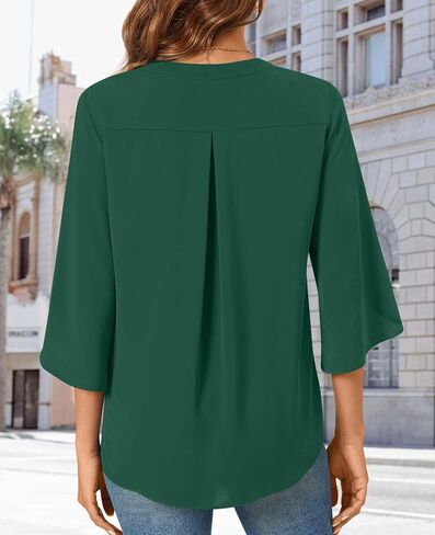 النساء بلوزات أنيقة غير رسمية 3/4 قمم العمل التجارية in Kuwait