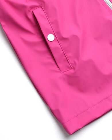 Pink Platinum Girls' Rain Jacket - Wind and Water Resistant Hooded Slicker Jacket - Lightweight Raincoat for Girls (7-16) in Kuwait