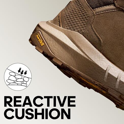 Nortiv 8 Men's Tactical Work Boots Boots Cushion Sole Lightweight Leather Combat Boots with Arch Support Non Slip Mitulecycle Boots Hydrorange in Kuwait