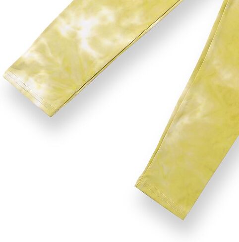 4 Pack Girls Printed Leggings Soft Yoga Pants Kids Tie-Dye Leggings in Saudi Arabia