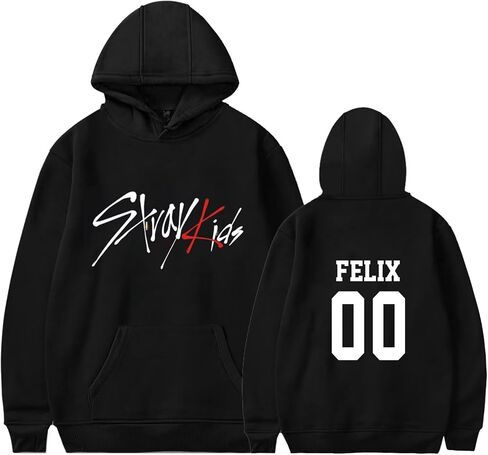 Acefast Inc Stray Kids Hoodie Felix Hyunjin Jisung Woojin Changbin Bangchan Seungmin Sweatshirts for Women in Kuwait