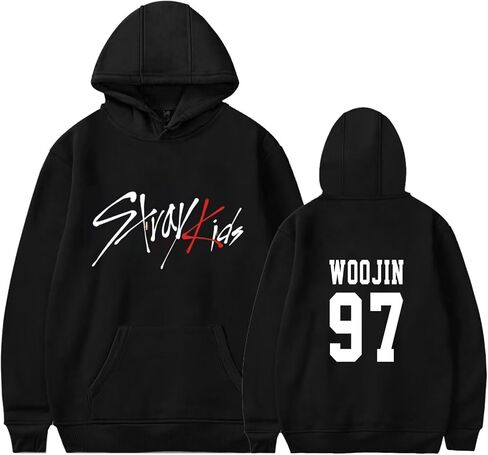 Acefast Inc Stray Kids Hoodie Felix Hyunjin Jisung Woojin Changbin Bangchan Seungmin Sweatshirts for Women in Kuwait