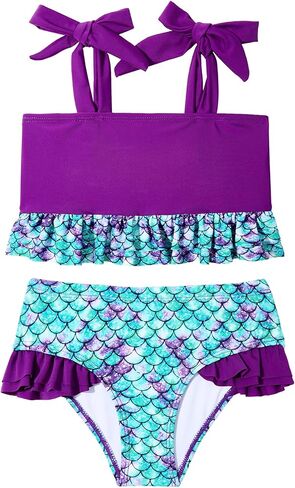 Zando Toddler Baby Swimsuit Girl من قطعتين صغيرتين للسبع فتاة in Kuwait