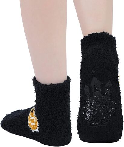 Century Star Fuzzy Socks Slipper Non Slip Grippy Socks for Women Winter Warm Cozy Soft Fluffy with Grips-Hospital in Kuwait