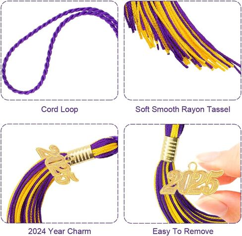 شرابة التخرج 2025، شرابة قبعة التخرج 2025، شرابة التخرج 2025، شرابة التخرج 2025 مع سحر التاريخ الذهبي لعام 2025 لقبعة التخرج، إكسسوارات احتفالات ساحرة للخريجين، أزرق أبيض in Kuwait