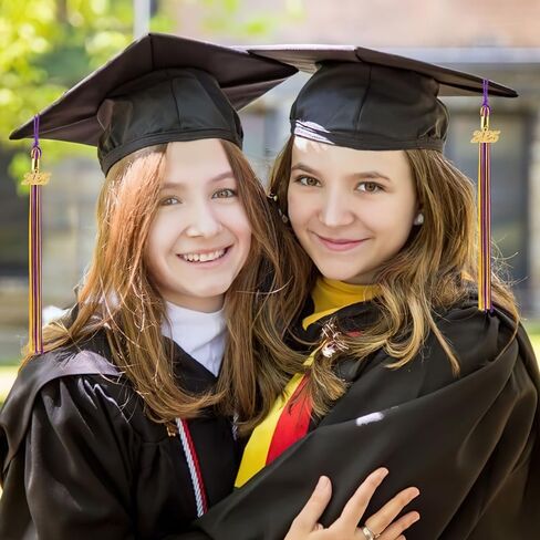 شرابة التخرج 2025، شرابة قبعة التخرج 2025، شرابة التخرج 2025، شرابة التخرج 2025 مع سحر التاريخ الذهبي لعام 2025 لقبعة التخرج، إكسسوارات احتفالات ساحرة للخريجين، أزرق أبيض in Kuwait