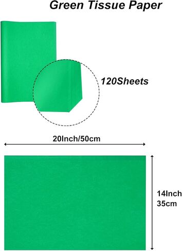 120 Sheets Tissue Paper 20x14 Inches White Tissue Paper for Gift Bags White Wrapping Paper for Birthday Weddings Holiday Crafts Festival Decoration in Saudi Arabia