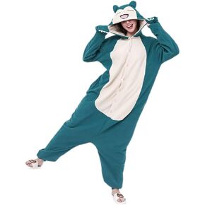 JumpsuitsAdult Halloween Animal Onesie Adult Costume for Unisex Animal Pajamas Cosplay Costume Unisex Jumpsuits