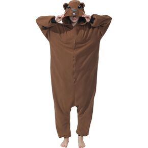 Adult Onesie Halloween Costume, Animal One-Piece Cosplay Pajamas for Women and Men