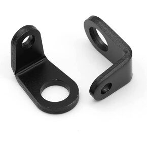 5mm to 10mm Hole L Shape Motorbike Turn Signal Lights Mounting Brackets Relocation Holder Motorcycle Turn Signals Brackets Universal Compatible with Harley BMW Honda Motorcycle