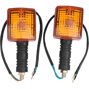 AHL 1 pair Turn Signal Indicator Light 5Y1-83310-70-00 1AE-83310-70-00 Compatible with Yamaha DT200 TW200 TW200E XT250 XT350 XT550 XT600 XT600 1982-2001