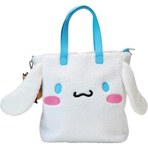 Loungefly Sanrio Cinnamoroll Sherpa Tote Bag with Coin Bag