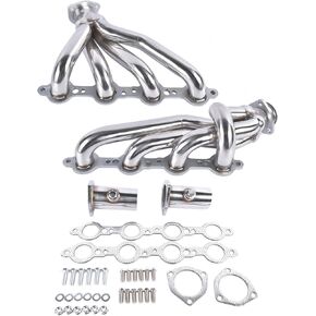 رأس مشعب استبدال الفولاذ المقاوم للصدأ لـ Chevy S10 GMC Sonoma Blazer LS1 LS2 LS6 LS7 Engine 1982-2004