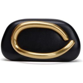 Women PU Leather Evening Handbags with Chain Trendy Crossbody Metal Decoration Shoulder Bag Causal Clutch Purse 2025