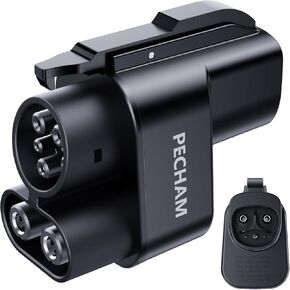 Pecham NACS إلى محول CCS1 ، محول Tesla Supercharger ، MAX 500A 1000V FASTER COMPTRY ADAPTER ، NACS to CCS PATAPTER FOR FORD و RIVIAN و GM و POLESTAR EVS