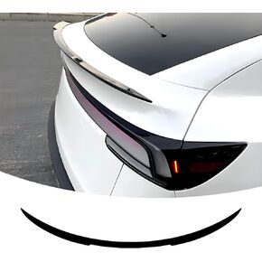 جناح المفسد الجذع الخلفي مناسبة ل Tesla New Model Y (Juniper) 2025 2026 Gloss Black Decklid Lip Excessories