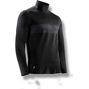 Storelli TechniCasual Training Tech Mock Undershirt | Long-Sleeve Soccer Base Layer | Half-Length Turtleneck