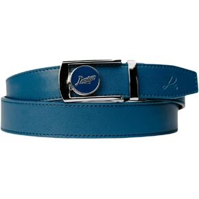 Men’s Golf Belt – Leather Ratchet Belt with Ball Marker, One-Size Adjustable Fit, Course and Casual Wear