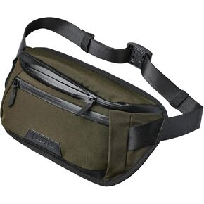 ALPAKA Bravo Sling Mini V2 - Sling Bag Fits an iPad Mini, 2.5L Small Crossbody Bag for Men Weather Resistant Fabrics, Adjustable Shoulder Strap, Quick Release Maglockz Buckle (Black Axoflux 300D)