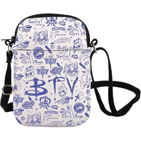 مصاص الدماء Slayer Lover Crossbody Bag B مستوحى من Gift Vampire Fans Gift B Merch Vampire Messenger Bag