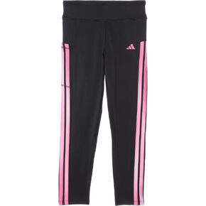 adidas Girls '3-Stripe 7/8 Legging مع جيب الهاتف المحمول