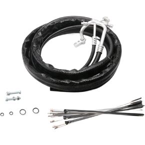 AT34653 Rear AC Line Set Replacement Lines Compatible with GMC Acadia Chevrolet Traverse Saturn Outlook Buick Enclave 2006-2017