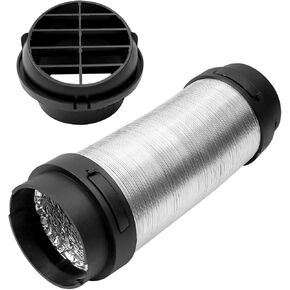 75mm Diesel Heater Ventilation Duct Compatible with Diesel Air Generators Eberspacher Webasto Heaters Chinese Diesel Heaters 5KW 8KW Diesel Air Parking Heaters