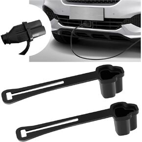 2PCS Car Outdoor Plug Cover for Engine Block Heating Cords,3 Prong PVC 120V Standard Plug Protector,Universal Car Engine Heater Extension Cord Plug Cover for Car,Truck,SUV