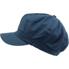 الصيف 100 ٪ Cotton Plain Blank 8 لوحة Newsboy Gatsby Apple Cabbie Cap Hat Denim